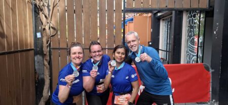 Bekijk dit nieuws item ASVZ deed mee aan de estafette business marathon in Rotterdam op 